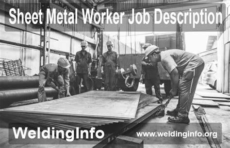 metal sheet worker salary|sheet metal worker responsibilities.